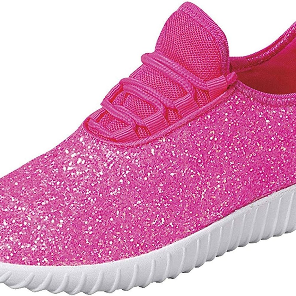 Women Sneaker Glitter Lace-up Low Top Fashion RM18